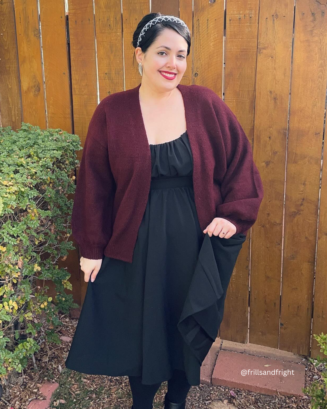 Bubble Bell Sleeve Chunky Open Sweater Cardigan MK8235 (S-L)