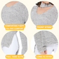 V-Neck Choker Style Side Slit Casual Knit Pullover Sweater MK8143 (S-L)