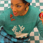 Deer Jacquard Christmas Pullover Sweater MK3457S (S-L)