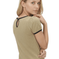 Short Sleeve Crewneck Cat Print Casual T-Shirt Sweater MK32004CAT (S-L)