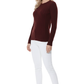 Cute Cable Long Sleeve Sweater Knit Pullover MK3312 (S-L)
