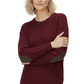 Honeycomb Stitch Sweater Top with Elbow Patch MK3354 (S-L)