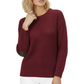 Honeycomb Stitch Sweater Top with Elbow Patch MK3354 (S-L)