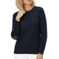 Honeycomb Stitch Sweater Top with Elbow Patch MK3354 (S-L)