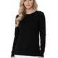 Women's Casual Long Sleeve Crewneck Pullover Sweater MK3399 (S-L)