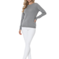 Women's Casual Long Sleeve Crewneck Pullover Sweater MK3399 (S-L)