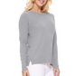 Women's Casual Long Sleeve Crewneck Pullover Sweater MK3399 (S-L)