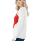 Love Heart Jacquard Round Neck Pullover Sweater MK3506 (S-L)