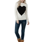 Love Heart Jacquard Round Neck Pullover Sweater MK3506 (S-L)