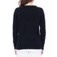 Love Heart Jacquard Round Neck Pullover Sweater MK3506 (S-L)