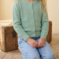 Girl Cute Crochet Pattern Cropped Daily Cardigan Sweater MK3514KID (2/4-10/12)