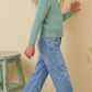 Girl Cute Crochet Pattern Cropped Daily Cardigan Sweater MK3514KID (2/4-10/12)