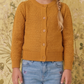 Girl Cute Crochet Pattern Cropped Daily Cardigan Sweater MK3514KID (2/4-10/12)
