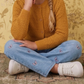 Girl Cute Crochet Pattern Cropped Daily Cardigan Sweater MK3514KID (2/4-10/12)