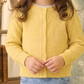 Girl Cute Crochet Pattern Cropped Daily Cardigan Sweater MK3514KID (2/4-10/12)