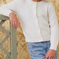 Girl Cute Crochet Pattern Cropped Daily Cardigan Sweater MK3514KID (2/4-10/12)