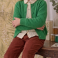 Girl Cute Crochet Pattern Cropped Daily Cardigan Sweater MK3514KID (2/4-10/12)