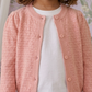 Girl Cute Crochet Pattern Cropped Daily Cardigan Sweater MK3514KID (2/4-10/12)