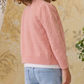 Girl Cute Crochet Pattern Cropped Daily Cardigan Sweater MK3514KID (2/4-10/12)
