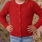 Girl Cute Crochet Pattern Cropped Daily Cardigan Sweater MK3514KID (2/4-10/12)
