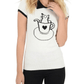 Pointed Collar Cat Tea Cup Short Sleeve Pullover Sweater MK3591CAT (S-L)