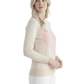 Love Heart Chenille Crewneck 3/4 Sleeve Pullover Sweater MK3595 (S-L)