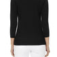 Love Heart Chenille Crewneck 3/4 Sleeve Pullover Sweater MK3595 (S-L)