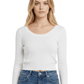 Round Neck Long Sleeve Crop Sweater Knit Crop Top MK3637 (S-XL)