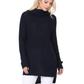 Women's Long Sleeve Turtleneck Pullover Tunic Sweater MK3660 (S-L)