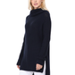 Women's Long Sleeve Turtleneck Pullover Tunic Sweater MK3660 (S-L)