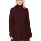 Women's Long Sleeve Turtleneck Pullover Tunic Sweater MK3660 (S-L)