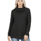 Cowl Neck Oversized Pop-Corn Knit Tunic Sweater MK3650 (S-L)