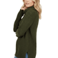 Cowl Neck Oversized Pop-Corn Knit Tunic Sweater MK3650 (S-L)