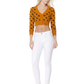 Dog Patterned Button Down Cropped Cardigan Sweater MK3672 (S-L)