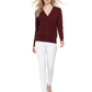 Women V-Neck Button Down Knit Cardigan Sweater MK5178 (S-XL)