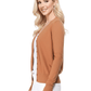 Women V-Neck Button Down Knit Cardigan Sweater MK5178 (S-XL)
