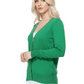 Women V-Neck Button Down Knit Cardigan Sweater MK5178 (S-XL)