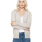 Women V-Neck Button Down Knit Cardigan Sweater MK5178 (S-XL)