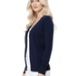 Women V-Neck Button Down Knit Cardigan Sweater MK5178 (S-XL)