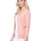 Women V-Neck Button Down Knit Cardigan Sweater MK5178 (S-XL)