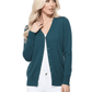 Women V-Neck Button Down Knit Cardigan Sweater MK5178 (S-XL)