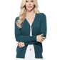 Women V-Neck Button Down Knit Cardigan Sweater MK5178 (S-XL)