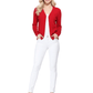 Women V-Neck Button Down Knit Cardigan Sweater MK5178 (S-XL)