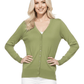 Women V-Neck Button Down Knit Cardigan Sweater MK5178 (S-XL)