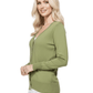 Women V-Neck Button Down Knit Cardigan Sweater MK5178 (S-XL)
