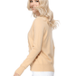Women V-Neck Button Down Knit Cardigan Sweater MK5178 (S-XL)