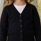 Girls Long Sleeve V neck Sweater Cardigan MK5178KID (2/4-10/12)