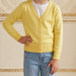 Girls Long Sleeve V neck Sweater Cardigan MK5178KID (2/4-10/12)