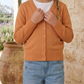 Girls Long Sleeve V neck Sweater Cardigan MK5178KID (2/4-10/12)