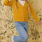 Girls Long Sleeve V neck Sweater Cardigan MK5178KID (2/4-10/12)